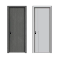 Low Maintenance PVC Wood Composite Interior Room WPC Door